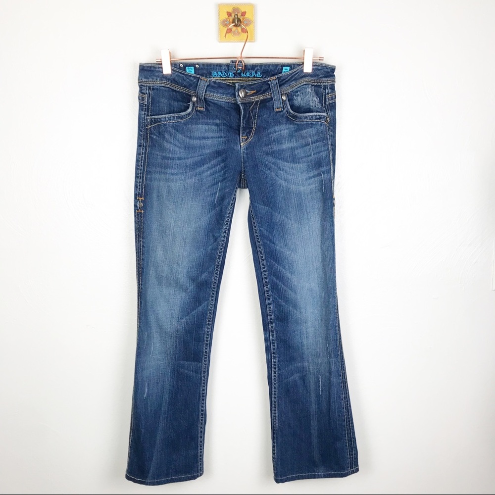SANG REAL by MISS ME Womens Prince Medoc Jeans